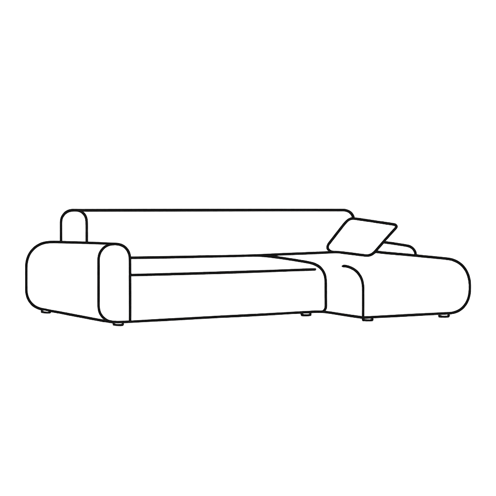 Chaise longue banken - Casa Neu