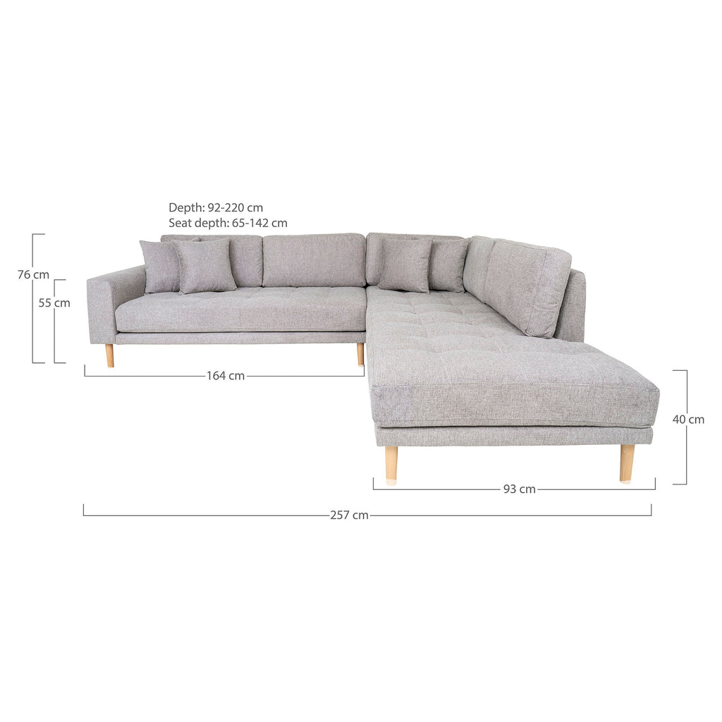 Lido Corner Sofa Open End