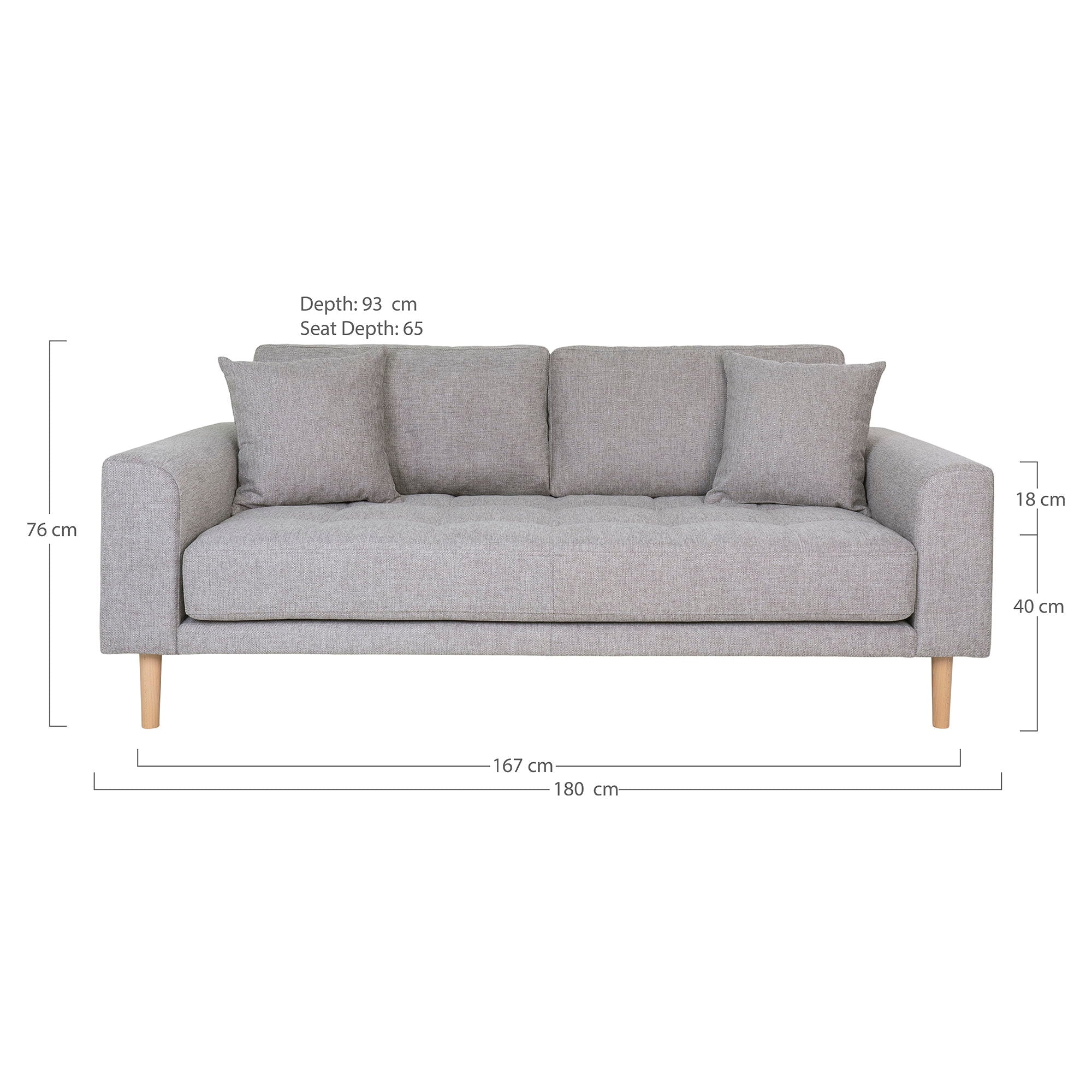 Lido 2,5 Seater Sofa