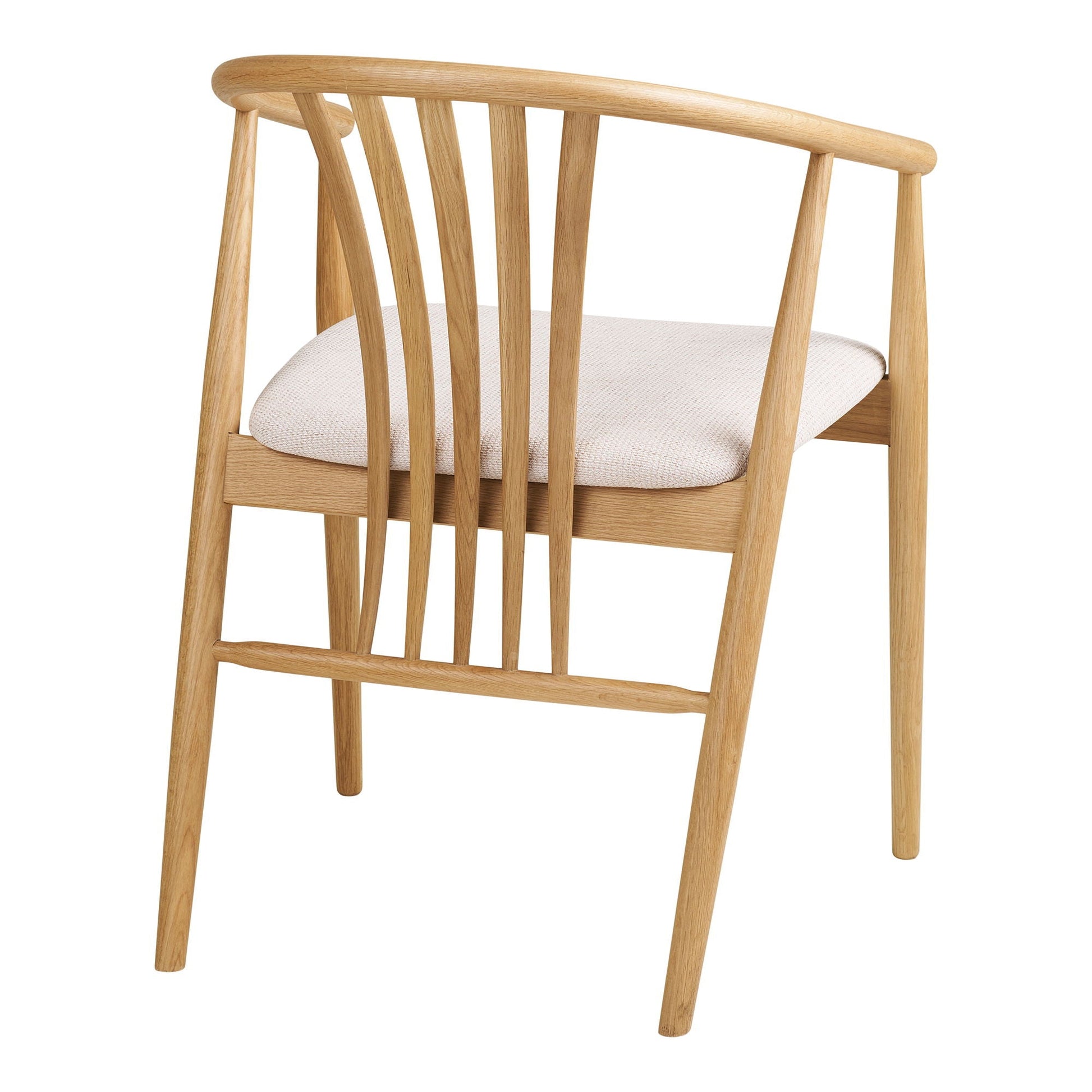 Agustin Luxe Eetstoel Naturel - Casa Neu