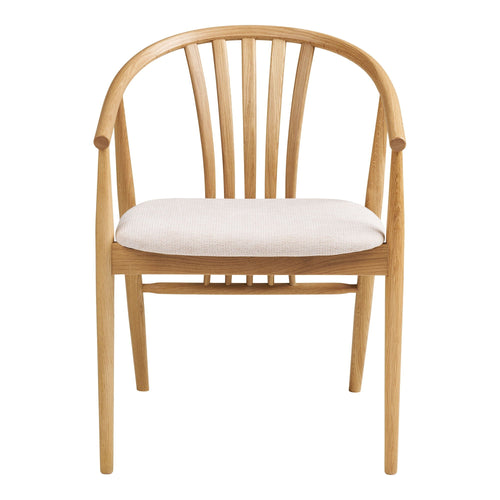 Agustin Luxe Eetstoel Naturel - Casa Neu