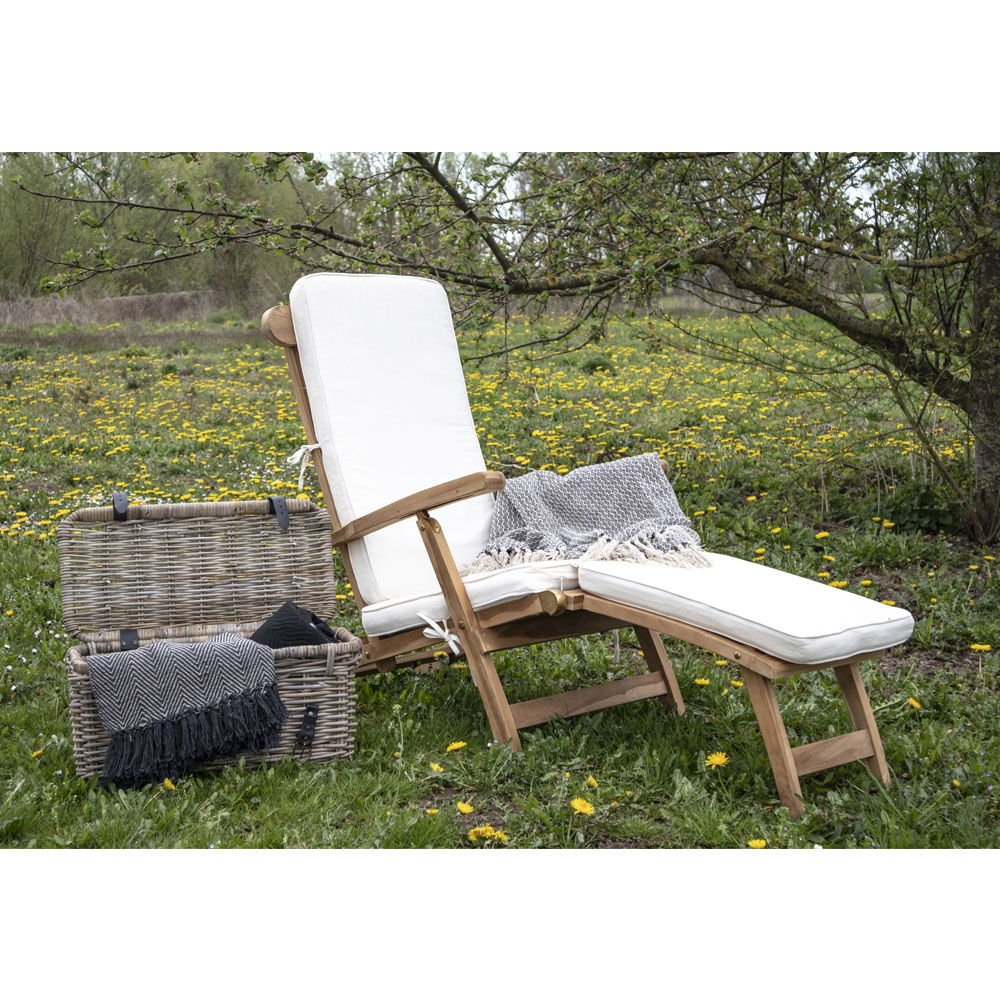 Arrecife Deck Chair with Cushion - Casaneu