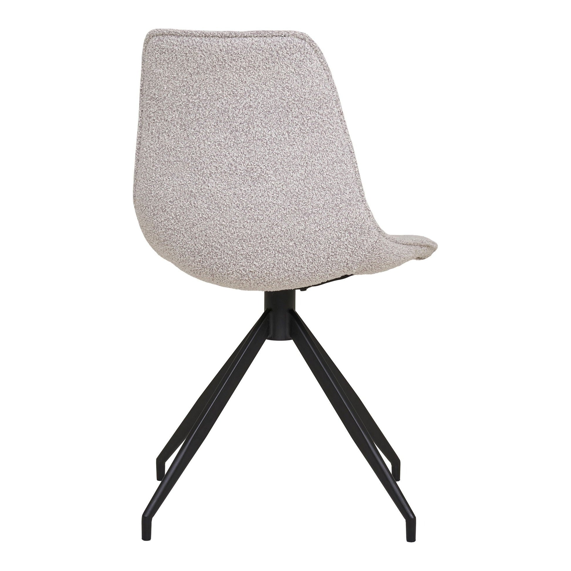 Bouclé Eetkamerstoel Monaco – Stijlvol Comfort Met Draaibasis - Casa Neu