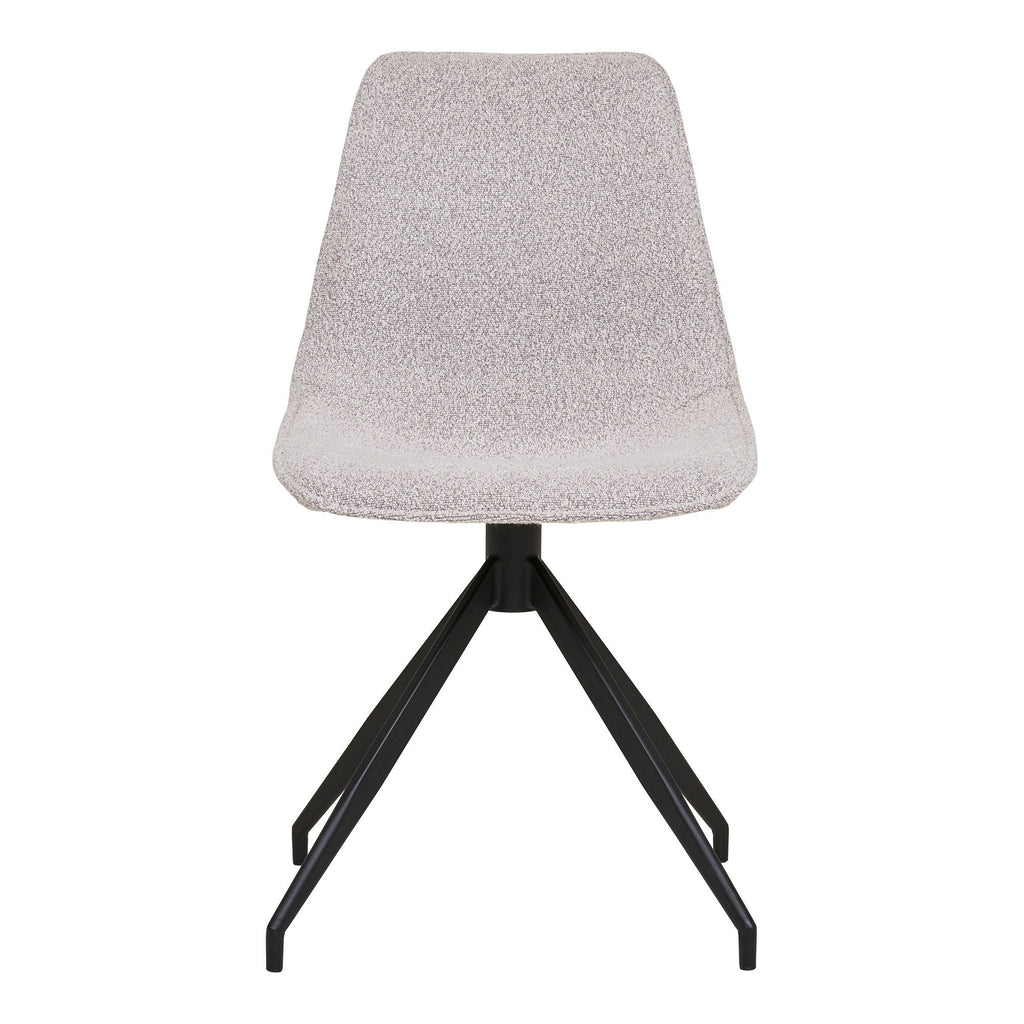 Bouclé Eetkamerstoel Monaco – Stijlvol Comfort Met Draaibasis - Casa Neu