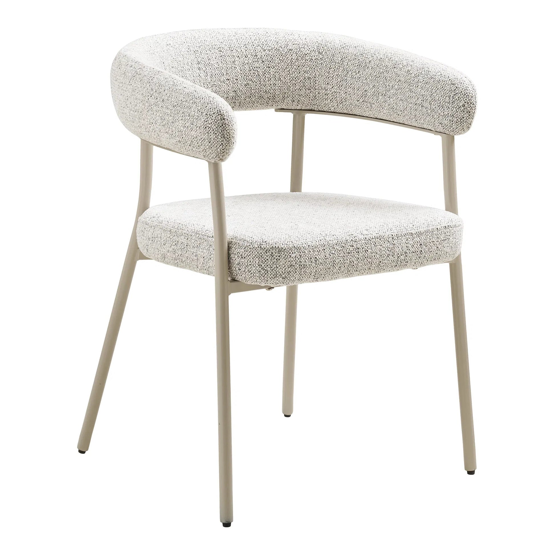 Eetkamerstoel zandkleurig – luxe design stoel Solaro Sand - Casa Neu