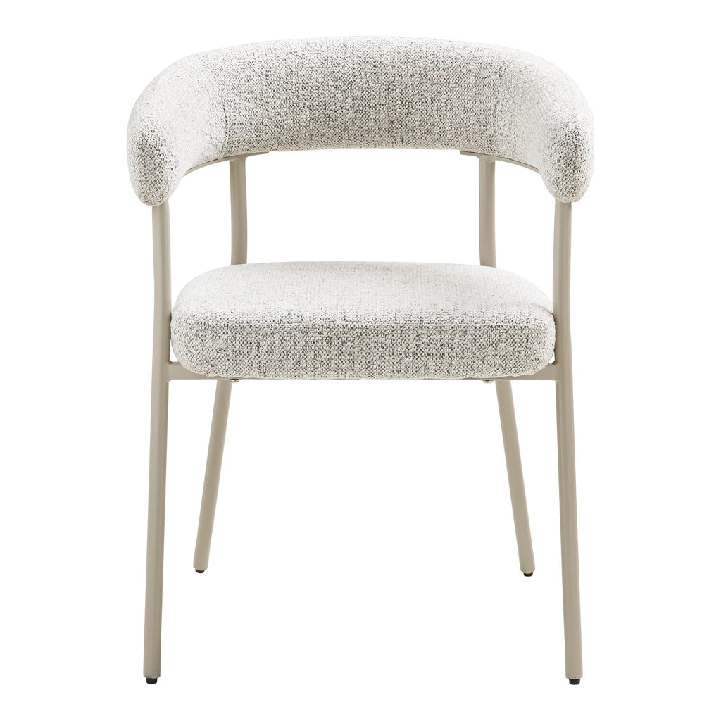 Eetkamerstoel zandkleurig – luxe design stoel Solaro Sand - Casa Neu