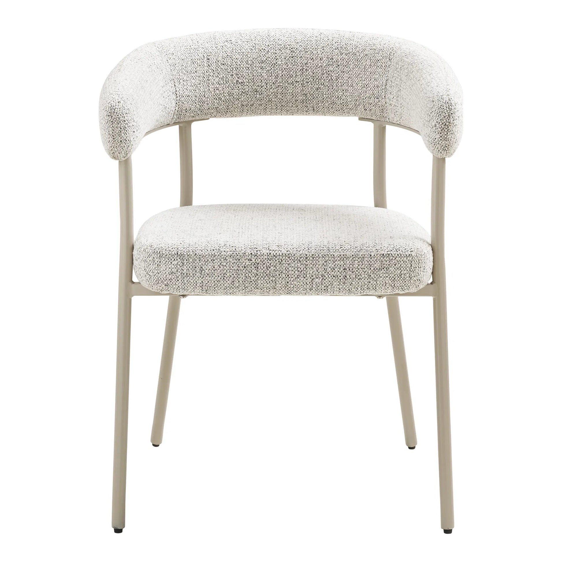 Eetkamerstoel zandkleurig – luxe design stoel Solaro Sand - Casa Neu