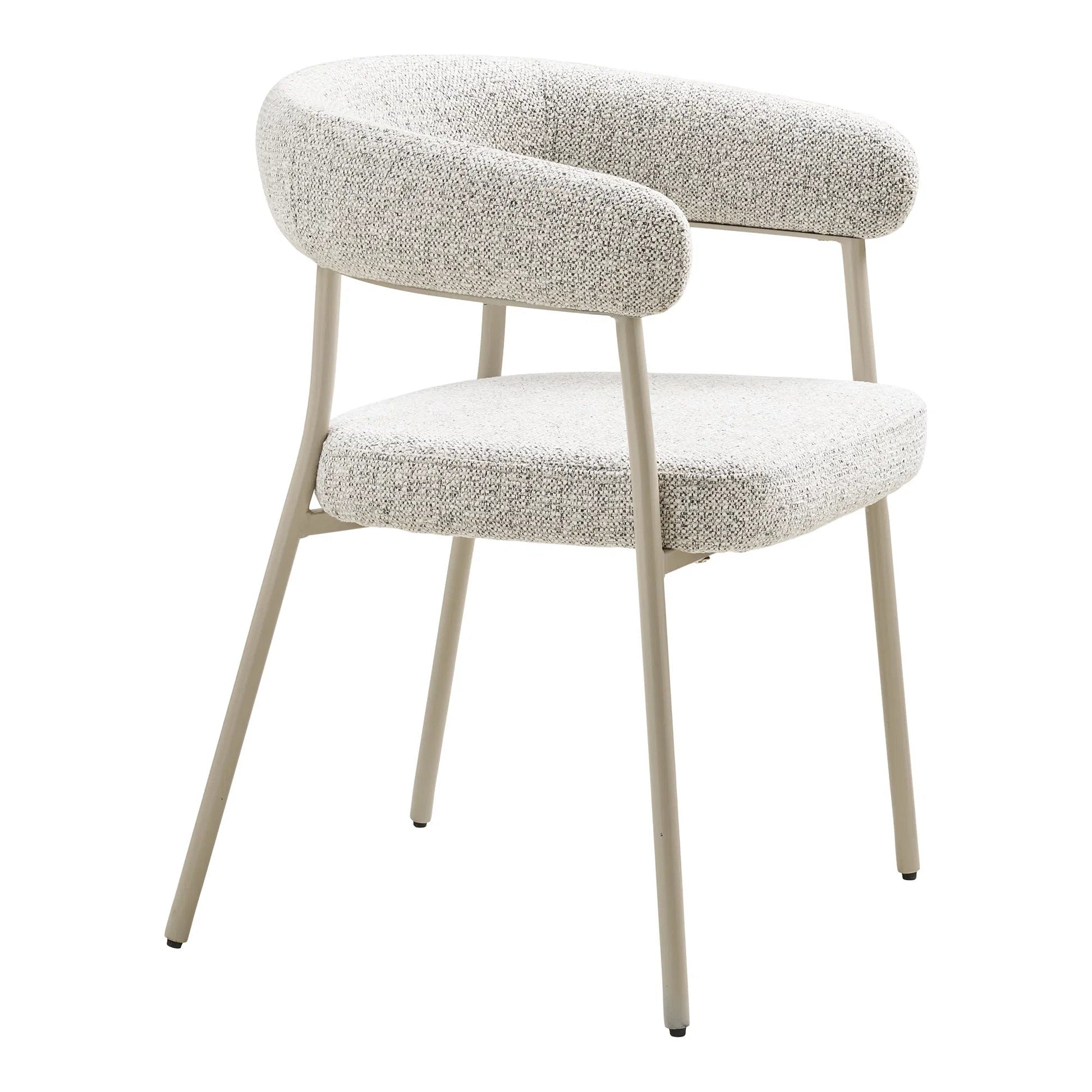 Eetkamerstoel zandkleurig – luxe design stoel Solaro Sand - Casa Neu