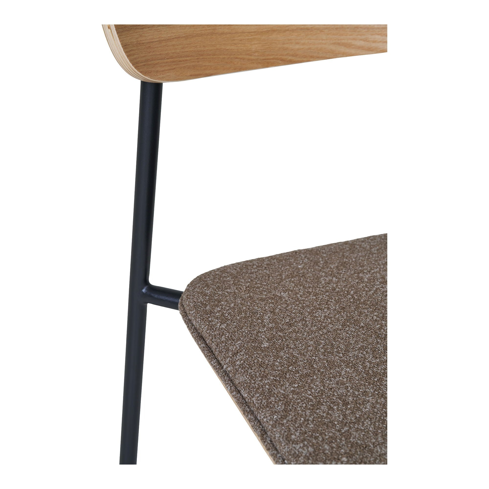 Beklede Eetkamerstoel Estepona – Comfort Met Modern Staal