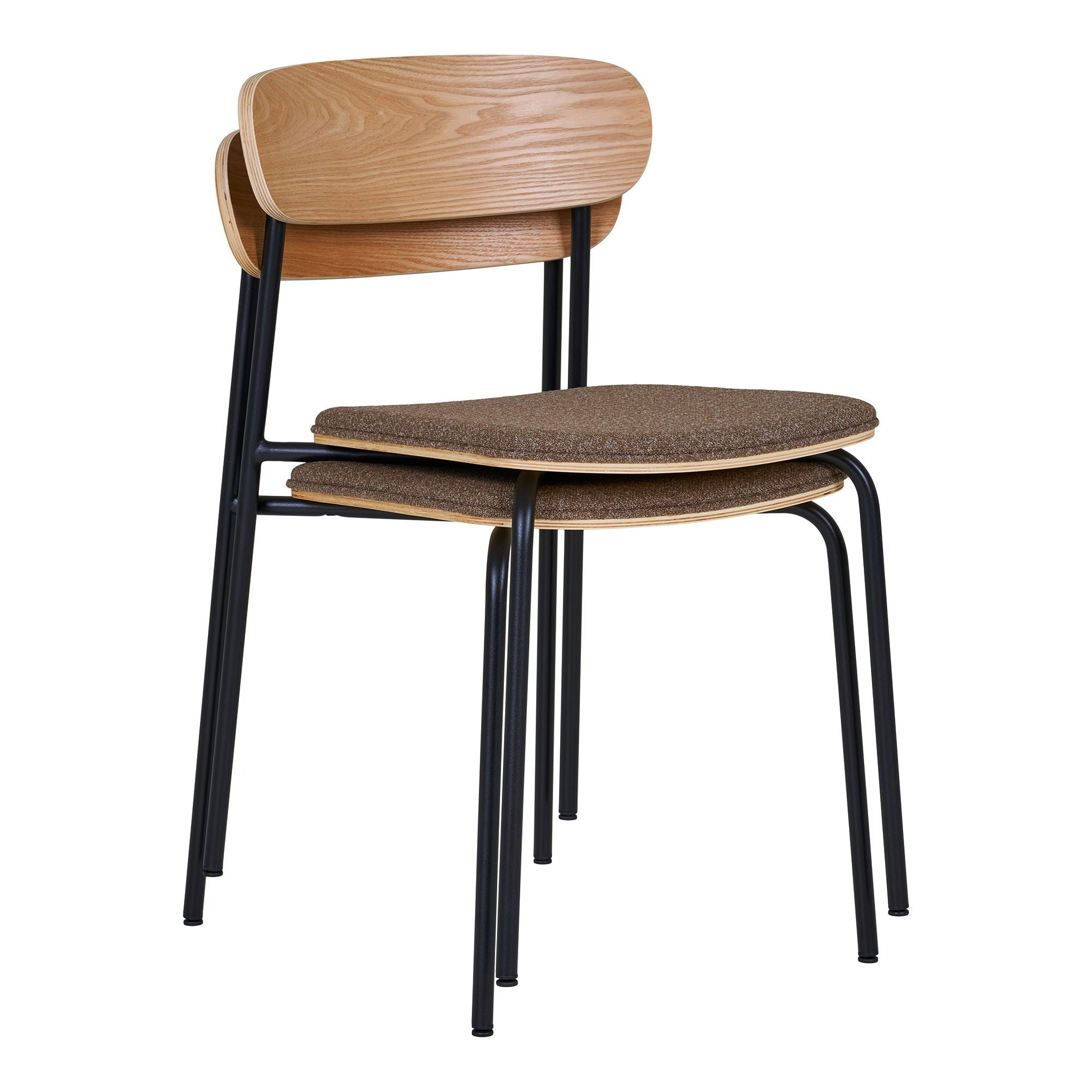 Beklede Eetkamerstoel Estepona – Comfort Met Modern Staal