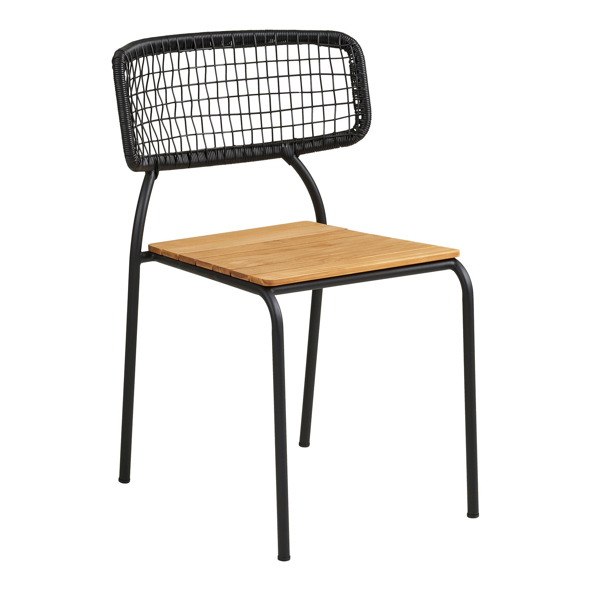 Houten Eetkamerstoel Nashville – Stoer Design Met Vlechtwerk - Casaneu