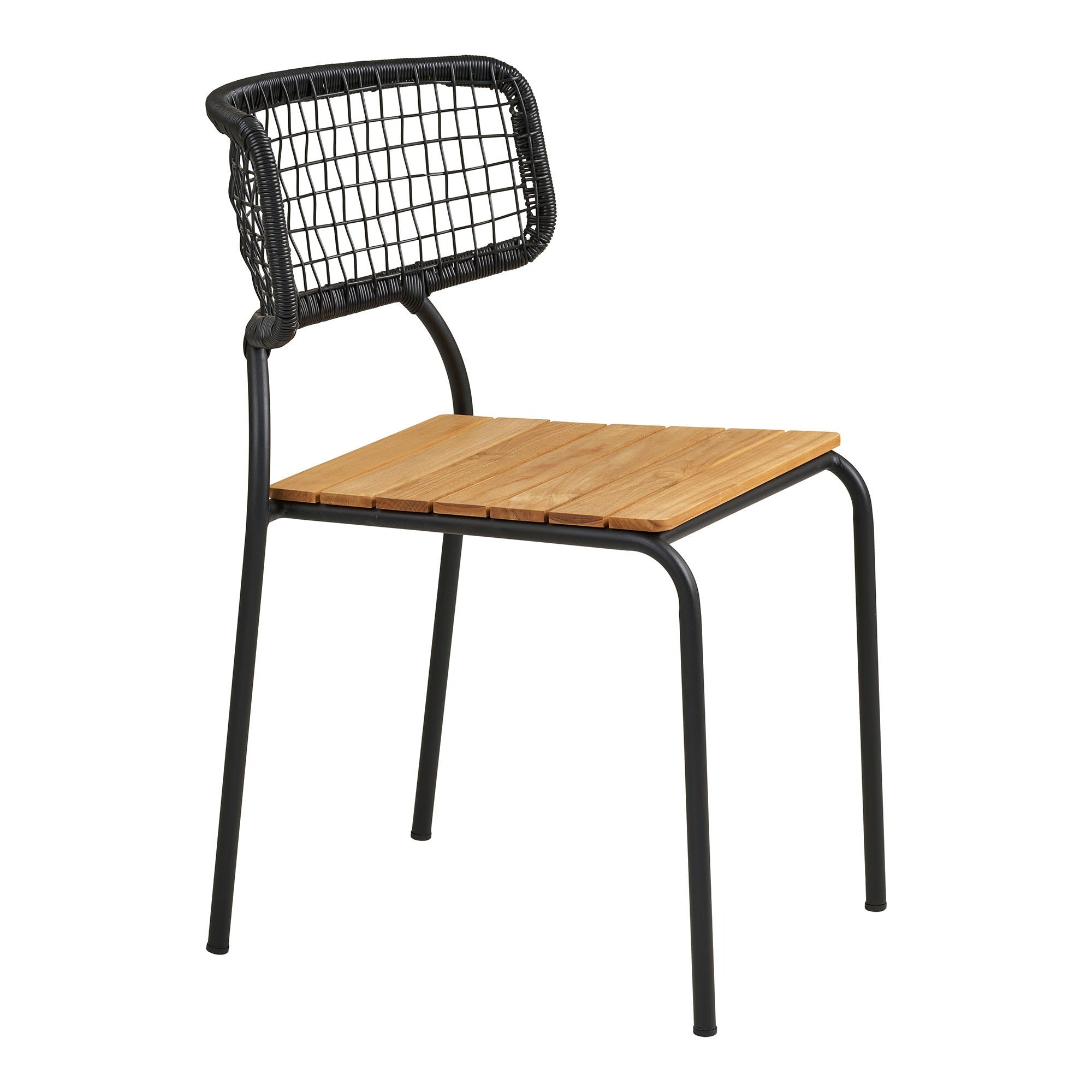 Houten Eetkamerstoel Nashville – Stoer Design Met Vlechtwerk - Casaneu