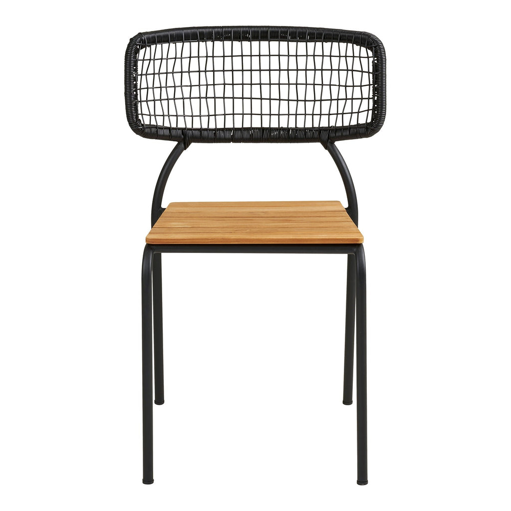 Houten Eetkamerstoel Nashville – Stoer Design Met Vlechtwerk - Casaneu