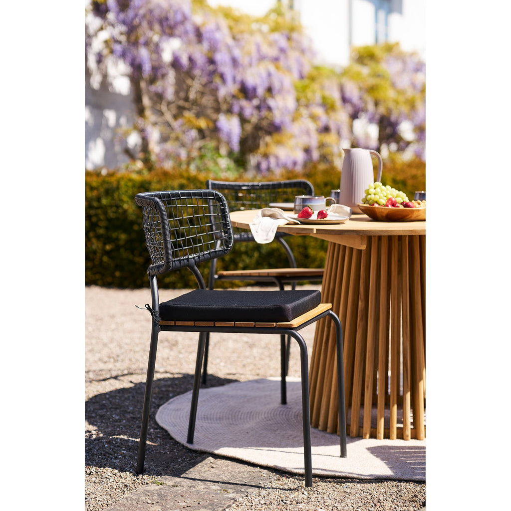 Houten Eetkamerstoel Nashville – Stoer Design Met Vlechtwerk