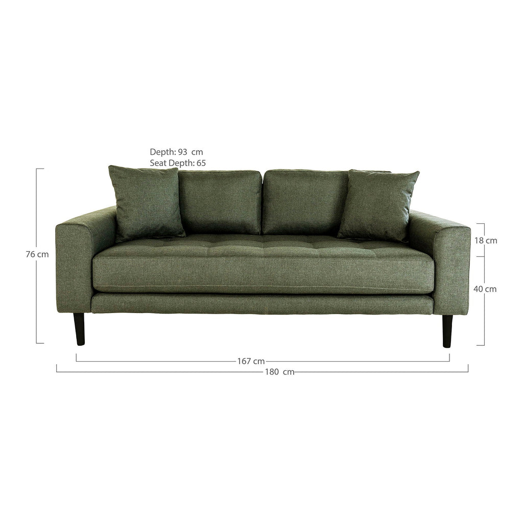 Lido 2,5 Seater Sofa - Casaneu