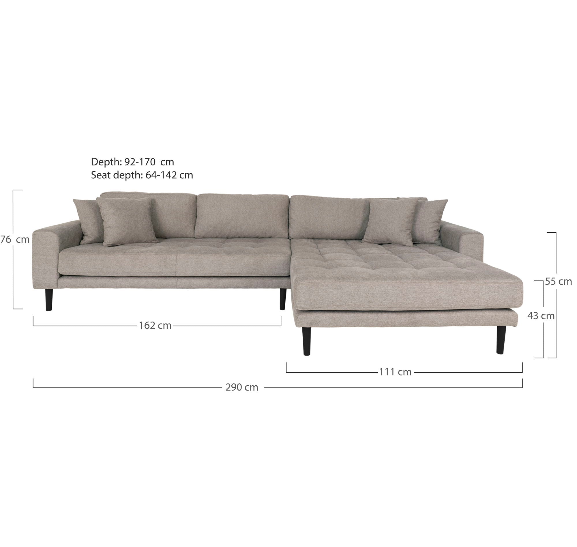 Lido Lounge Sofa - Casaneu