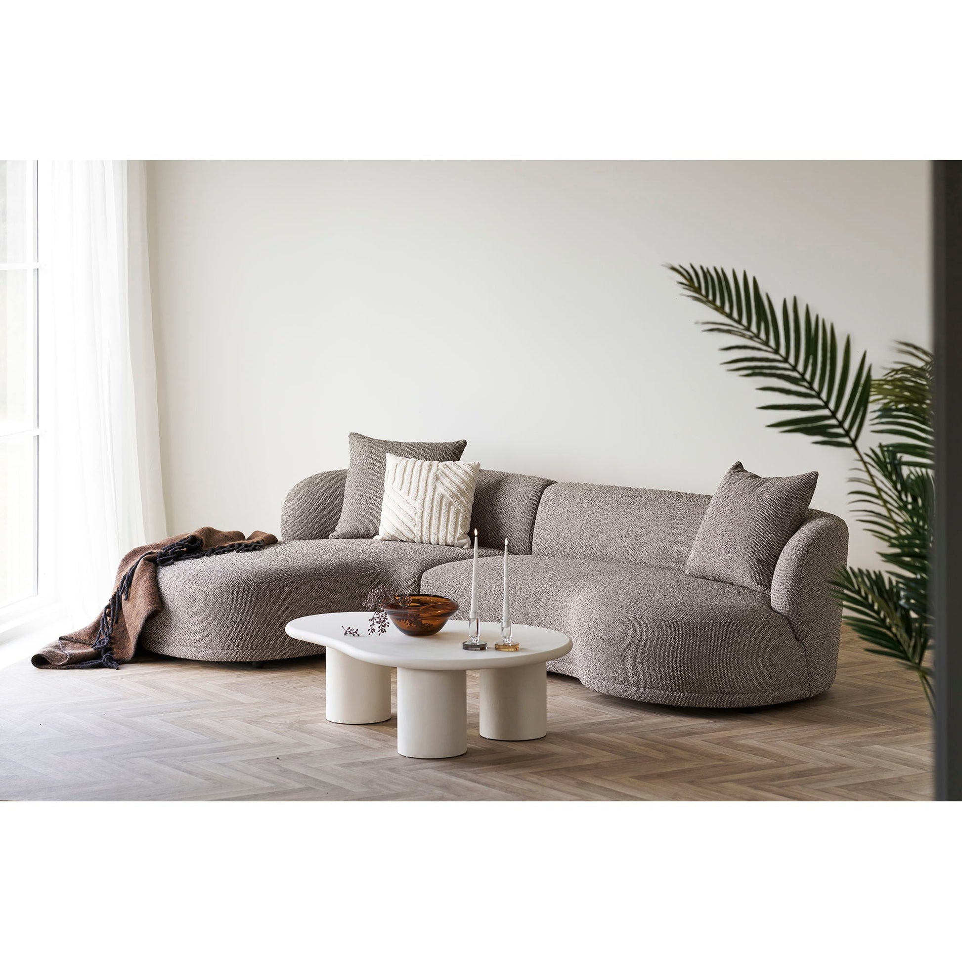 Orenda Salontafel – Organisch Design Off - White - Casa Neu