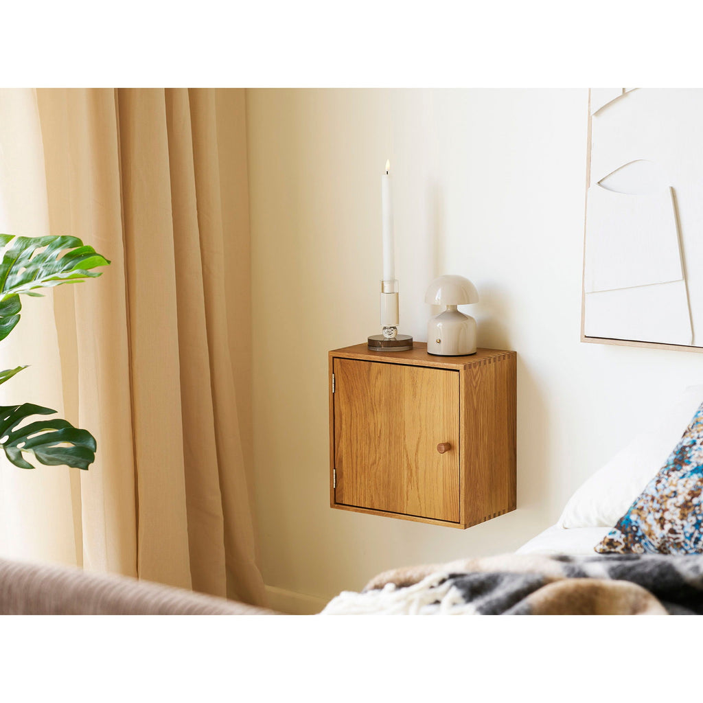 Townsville Wall Shelf with door - Casaneu