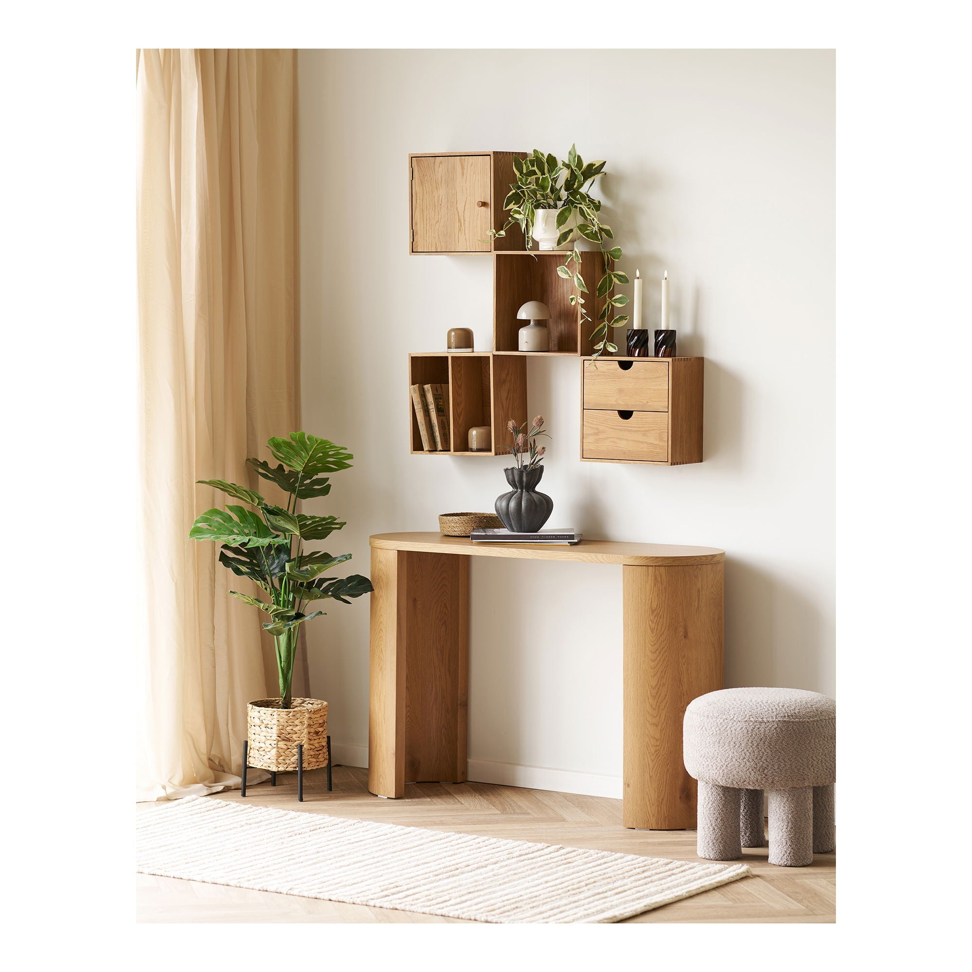 Townsville Wall Shelves, set of 4 - Casaneu